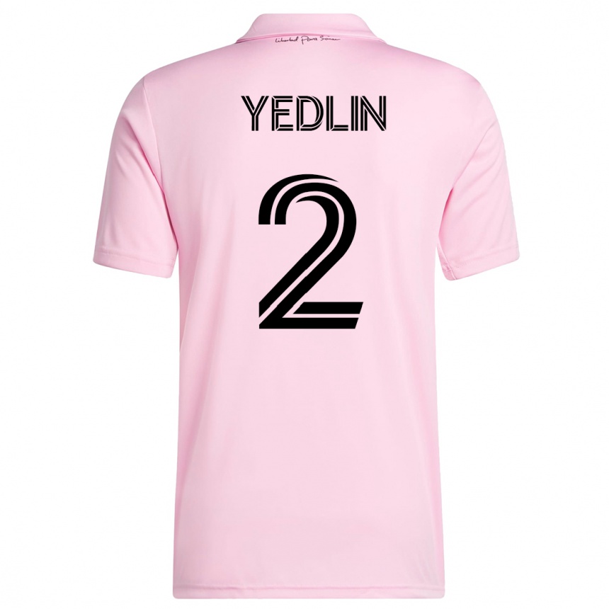 Mujer Fútbol Camiseta Deandre Yedlin #2 Rosa 1ª Equipación 2023/24 México