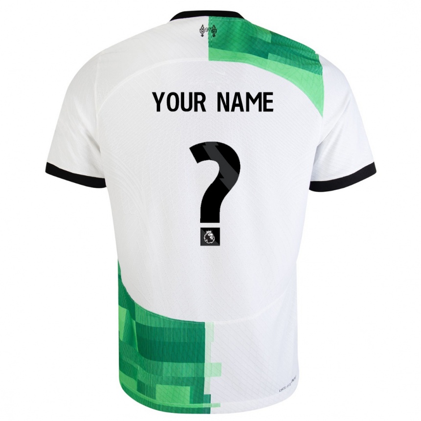 Mujer Fútbol Camiseta Su Nombre #0 Blanco Verde 2ª Equipación 2023/24 México