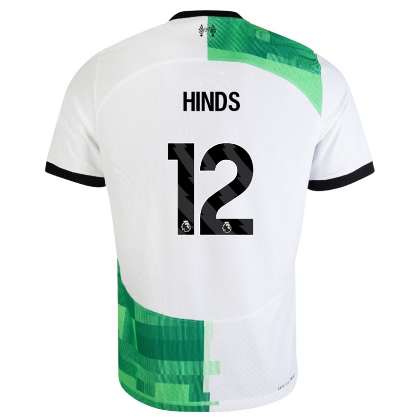 Mujer Fútbol Camiseta Taylor Hinds #12 Blanco Verde 2ª Equipación 2023/24 México