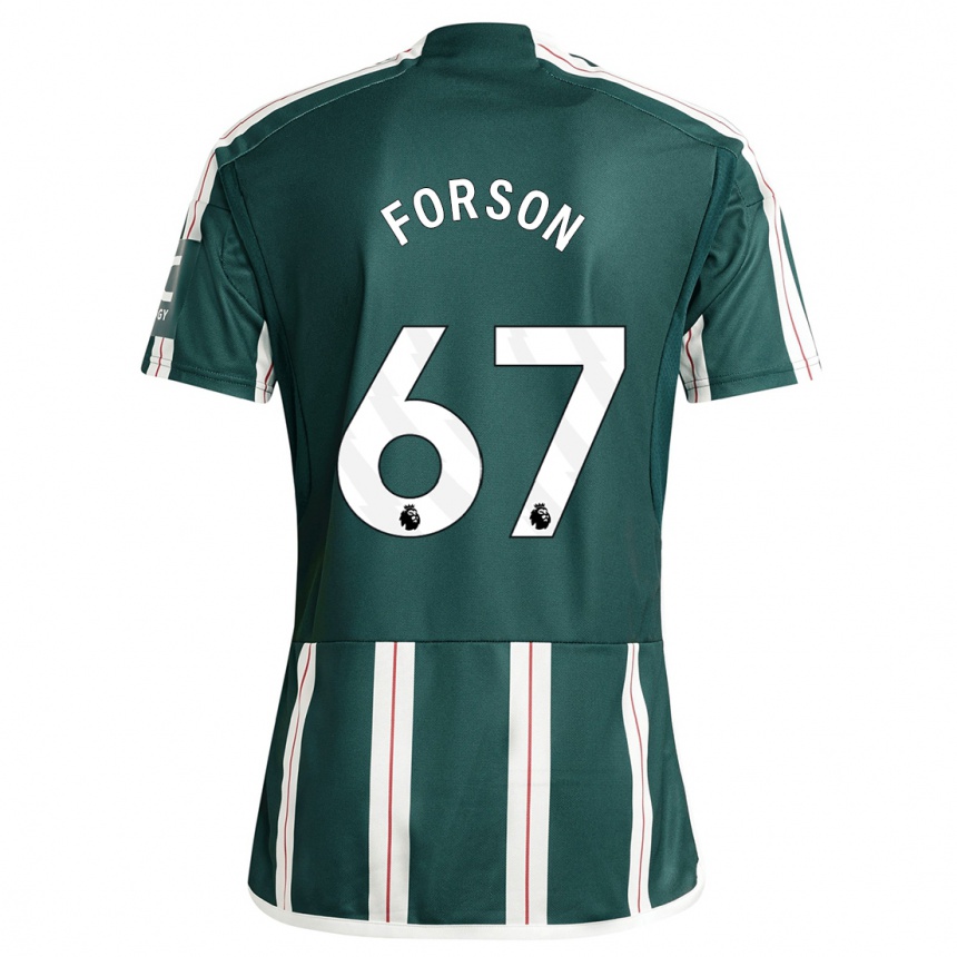 Mujer Fútbol Camiseta Omari Forson #67 Verde Oscuro 2ª Equipación 2023/24 México