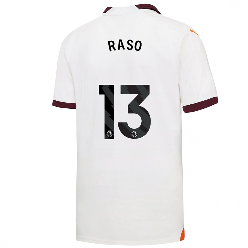 Mujer Fútbol Camiseta Hayley Raso #13 Blanco 2ª Equipación 2023/24 México