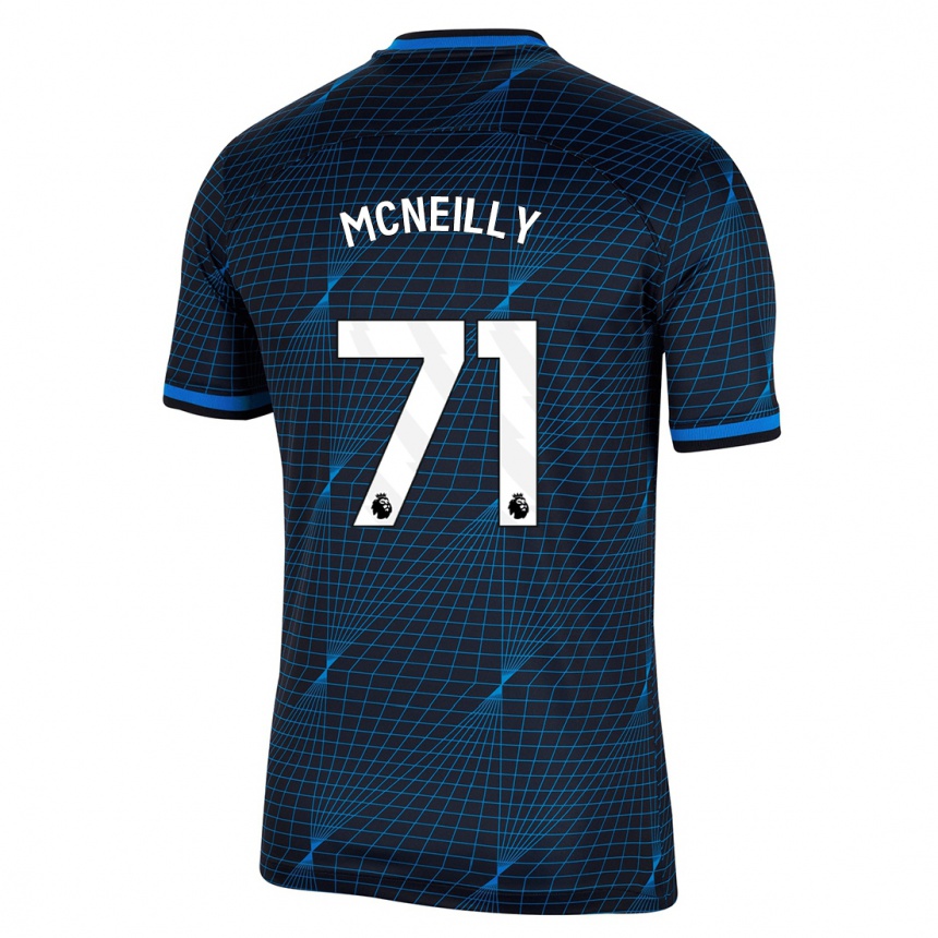 Mujer Fútbol Camiseta Donnell Mcneilly #71 Azul Oscuro 2ª Equipación 2023/24 México