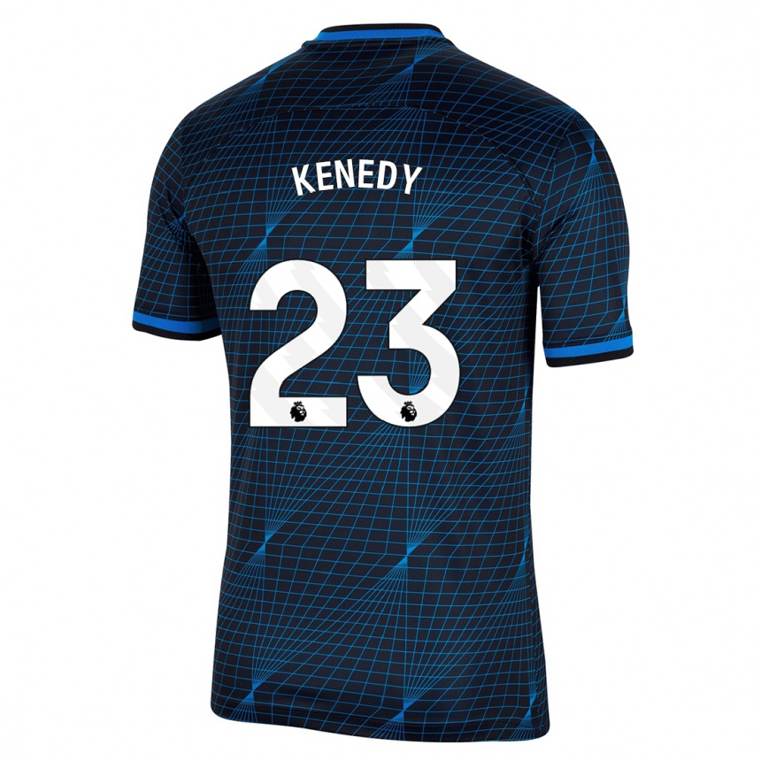 Mujer Fútbol Camiseta Robert Kenedy #23 Azul Oscuro 2ª Equipación 2023/24 México