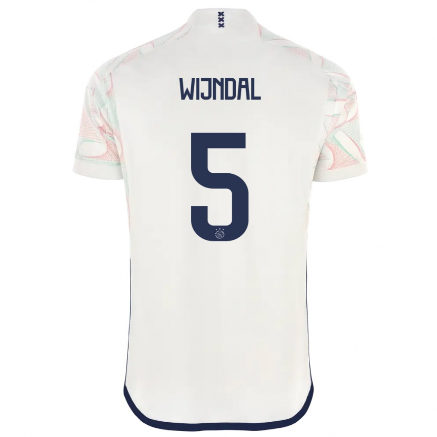 Mujer Fútbol Camiseta Owen Wijndal #5 Blanco 2ª Equipación 2023/24 México