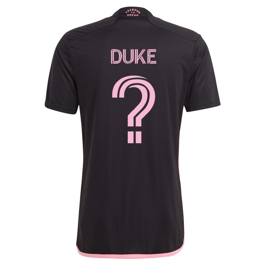 Mujer Fútbol Camiseta Bryce Duke #0 Negro 2ª Equipación 2023/24 México